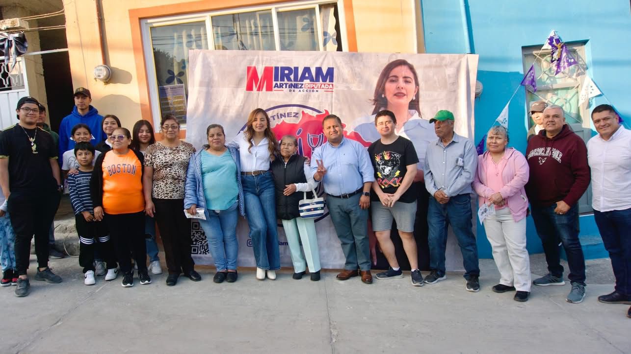 Dip. Miriam Martínez  atiende demanda de mujeres y fortalece la seguridad en Totolac: 'Aquí nadie se raja'